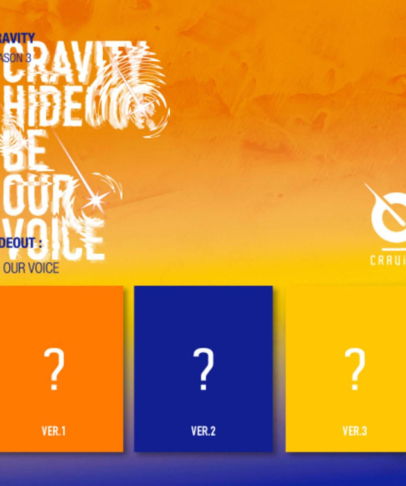 CRAVITY - CRAVITY SEASON3. [HIDEOUT: BE OUR VOICE] - Kpop Al | Kool Seoul - Buy Kpop Albums Online