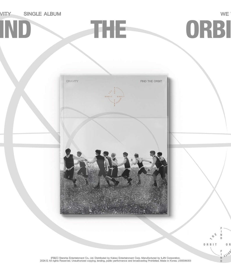 CRAVITY - CRAVITY Single Album [FIND THE ORBIT] (WE ver.) -  | Kool Seoul - Buy Kpop Albums Online