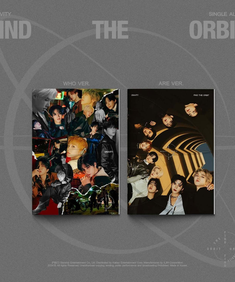 CRAVITY - CRAVITY Single Album [FIND THE ORBIT] (WHO ver. /  | Kool Seoul - Buy Kpop Albums Online