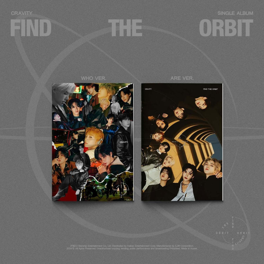 Cravity - Cravity Single Album [Find The Orbit] (Who Ver. / Are Ver.) (Random) - Kpop Album