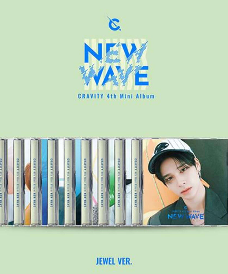 CRAVITY - [NEW WAVE] (4TH ) (Jewel Ver. Limited) (9 Random 1 | Kool Seoul - Buy Kpop Albums Online