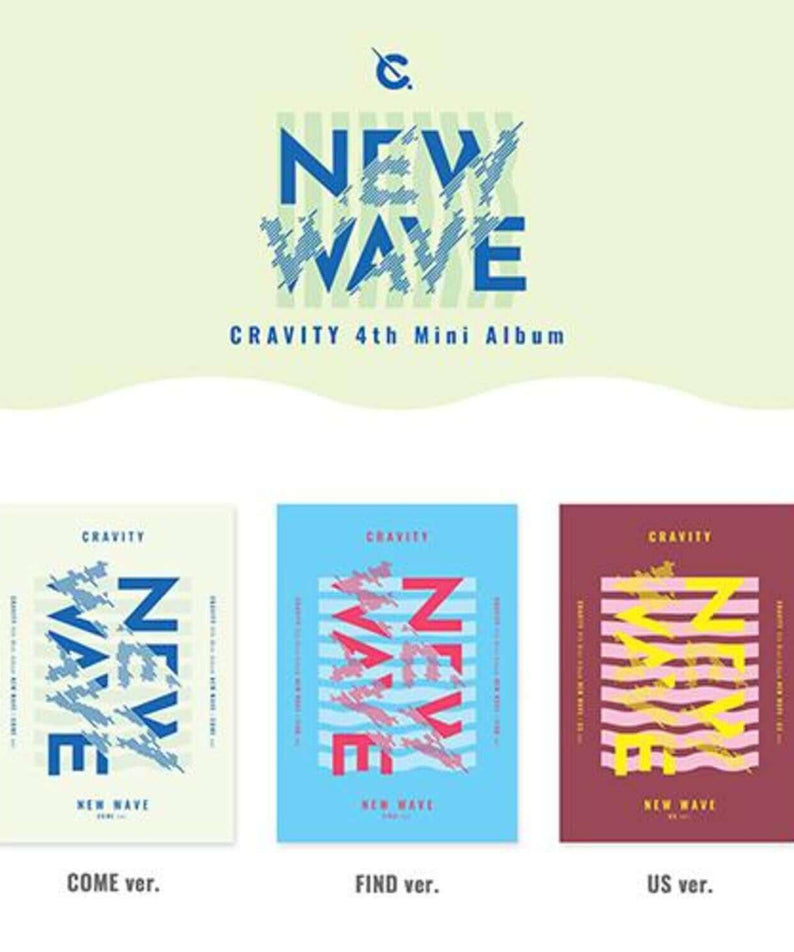 CRAVITY - [NEW WAVE] (4TH ) (Random 1 of 3) - Kpop Album | Kool Seoul - Buy Kpop Albums Online