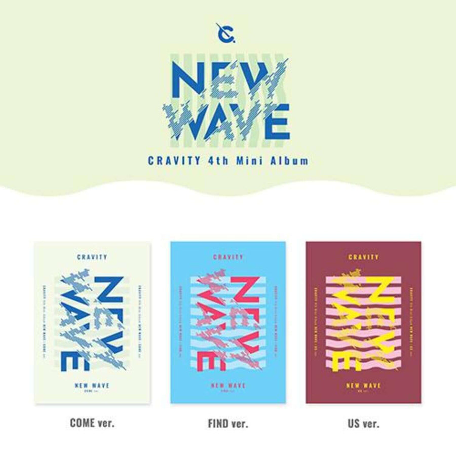 Cravity - [New Wave] (4th ) (Random 1 Of 3) - Kpop Album