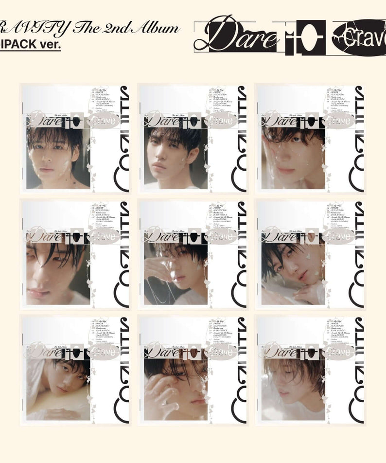 CRAVITY - The 2nd Album [Dare to Crave] (DIGIPACK ver.) (Ran | Kool Seoul - Buy Kpop Albums Online