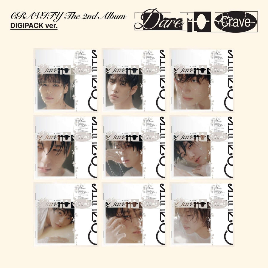 Cravity - The 2nd Album [Dare To Crave] (Digipack Ver.) (Random 1 Of 9) - Kpop Album