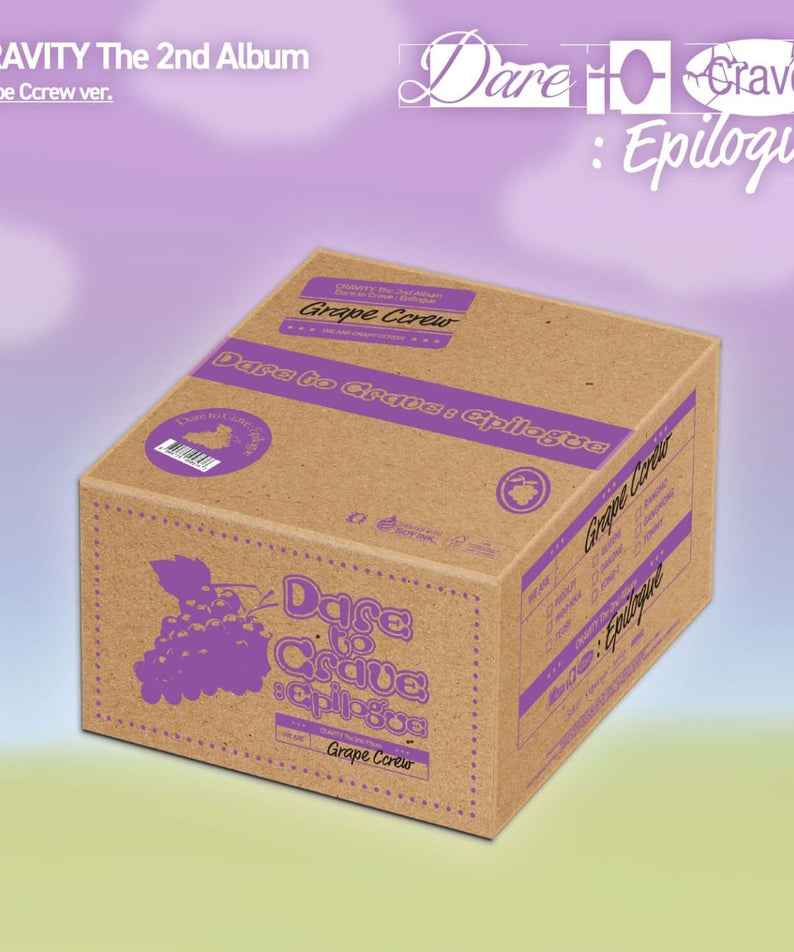 CRAVITY - The 2nd Album [Dare to Crave : Epilogue] (Grape Cc | Kool Seoul - Buy Kpop Albums Online