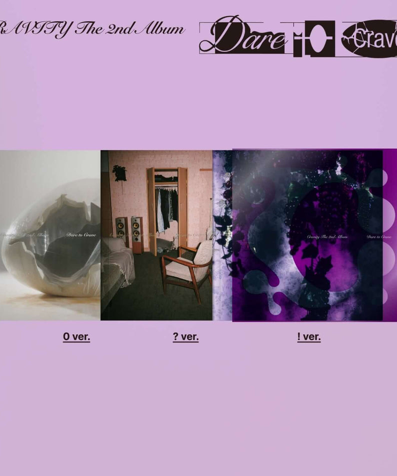 CRAVITY - The 2nd Album [Dare to Crave] (Random 1 of 3) - Kp | Kool Seoul - Buy Kpop Albums Online