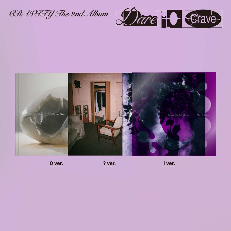 Cravity - The 2nd Album [Dare To Crave] (Random 1 Of 3) - Kpop Album