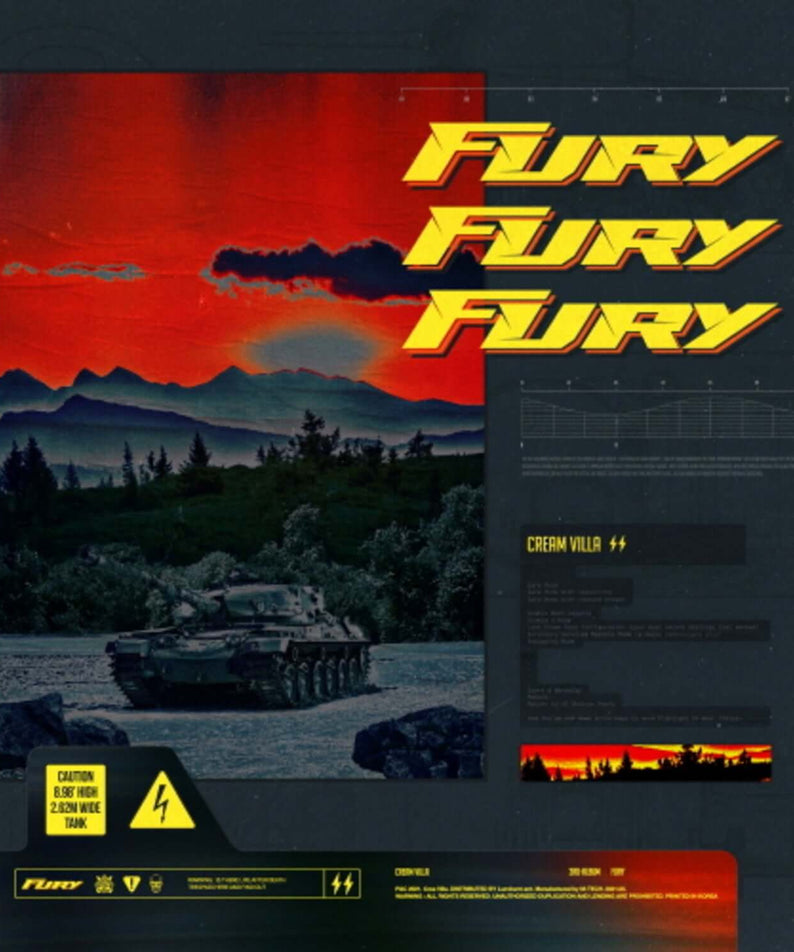 CREAM VILLA - 3rd Album [FURY] - Kpop Album | Kool Seoul - Buy Kpop Albums Online
