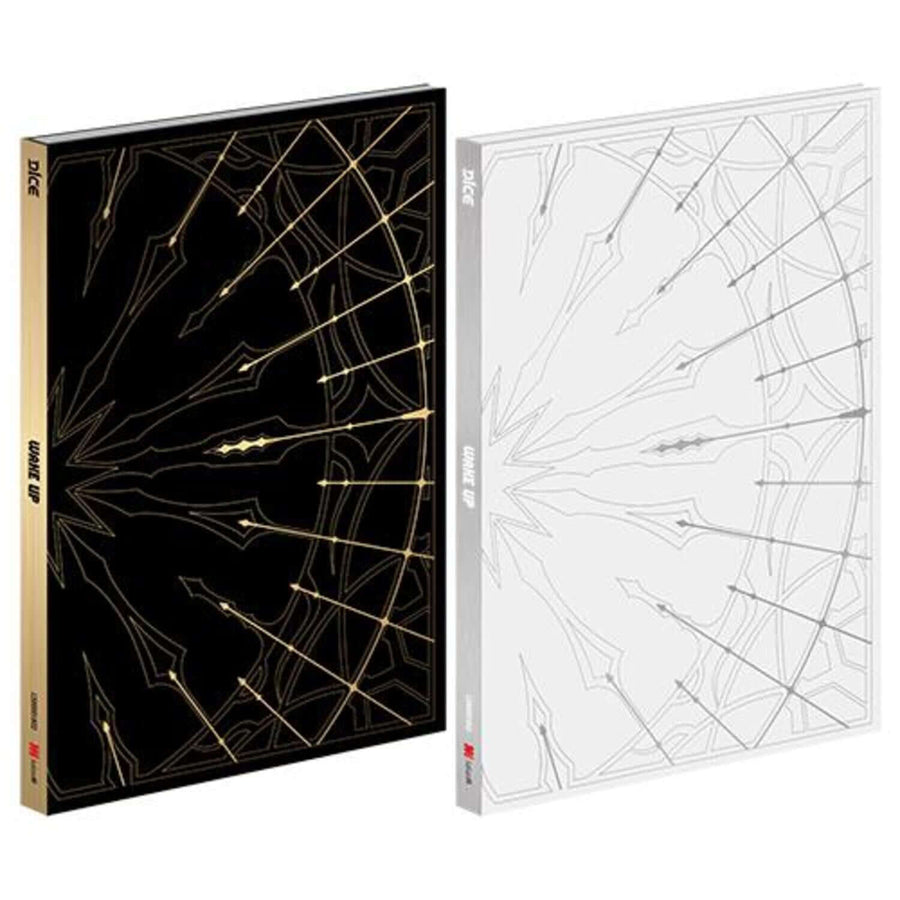 D1ce - 1st Album [Wake Up : Roll The World] (Black Ver.+White Ver.) - Kpop Album