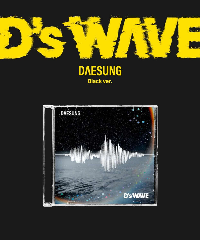 DAESUNG - 1st Mini Album [D’s WAVE] (Black Version) - Kpop A | Kool Seoul - Buy Kpop Albums Online