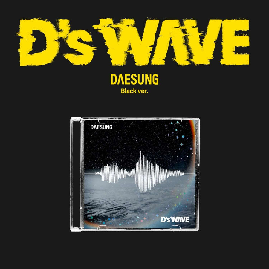 Daesung - 1st Mini Album [D’S Wave] (Black Version) - Kpop Album