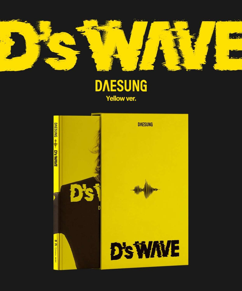 DAESUNG - 1st Mini Album [D’s WAVE] (Yellow Version) - Kpop  | Kool Seoul - Buy Kpop Albums Online