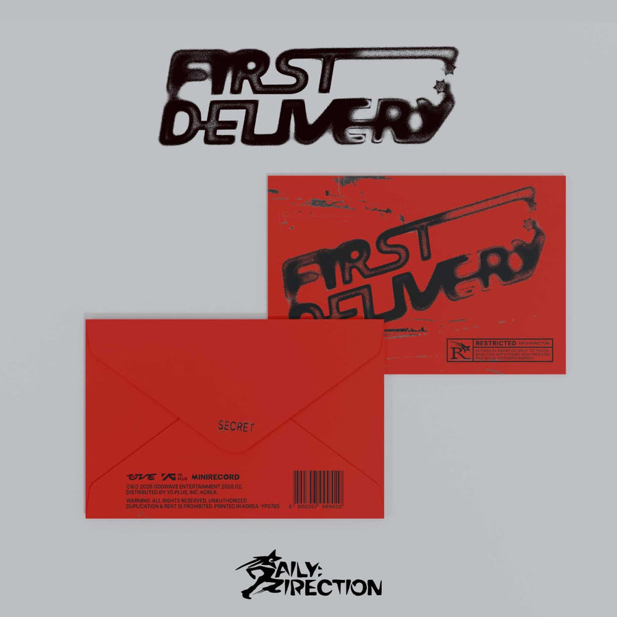 Daily:Direction - [First:Delivery] (Letter Ver.) - Kpop Album