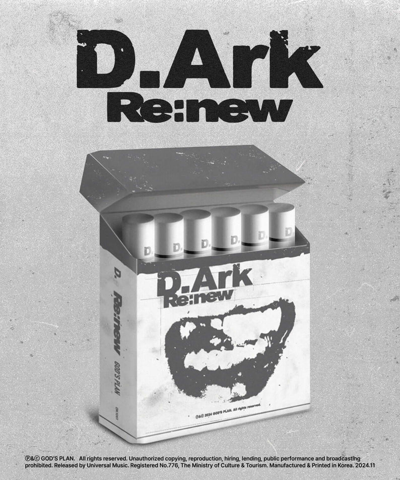 D.ARK - [Re:new] - Kpop Album | Kool Seoul - Buy Kpop Albums Online