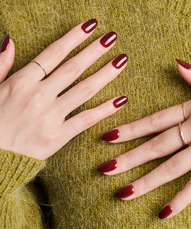 Dashing Diva  Classic Burgundy (Oval)