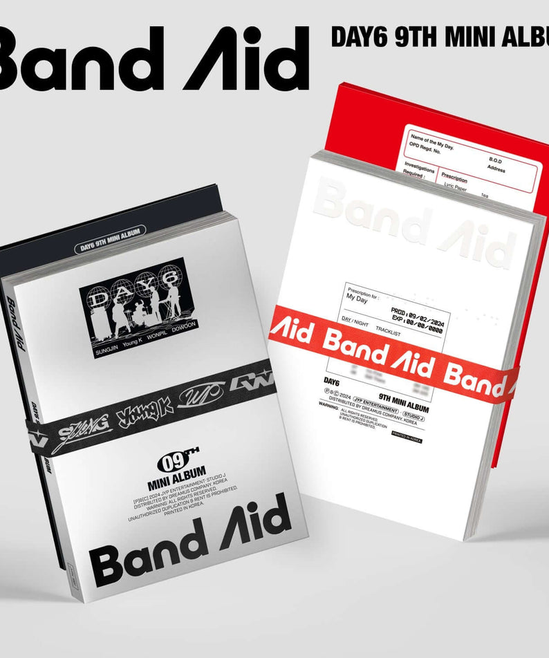 DAY6 - 9th Album [Band Aid] (Random) - Kpop Album | Kool Seoul - Buy Kpop Albums Online