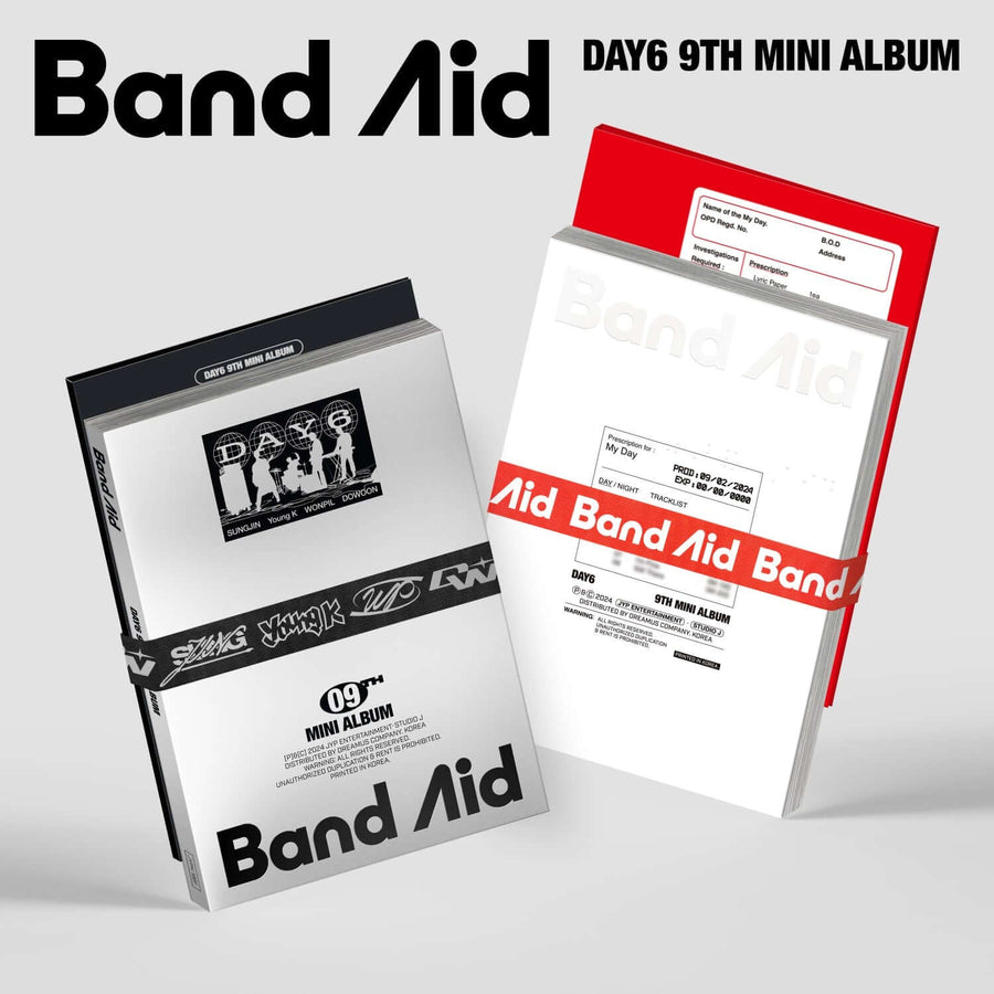 Day6 - 9th Album [Band Aid] (Random) - Kpop Album