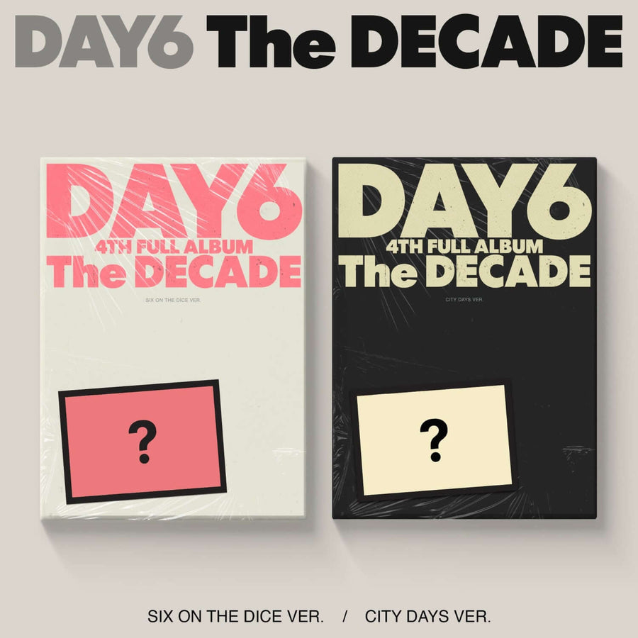 Day6 - [The Decade] Six On The Dice Ver., City Days Ver. (Random 1 Of 2) - Kpop Album