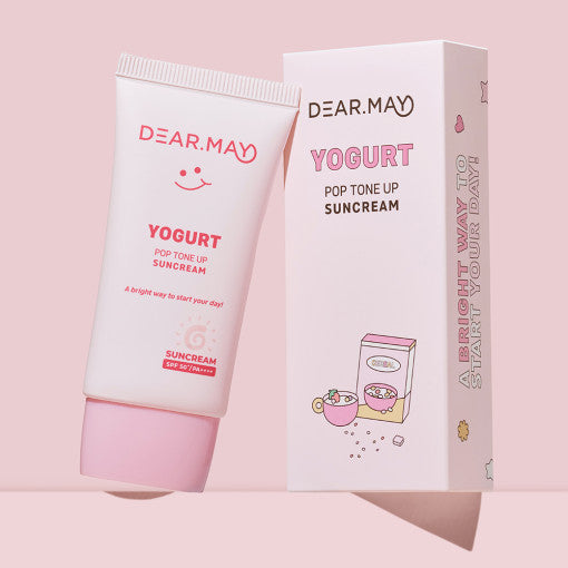 Dear May Yogurt Tone Up Suncream SPF50+PA++++ 50ml