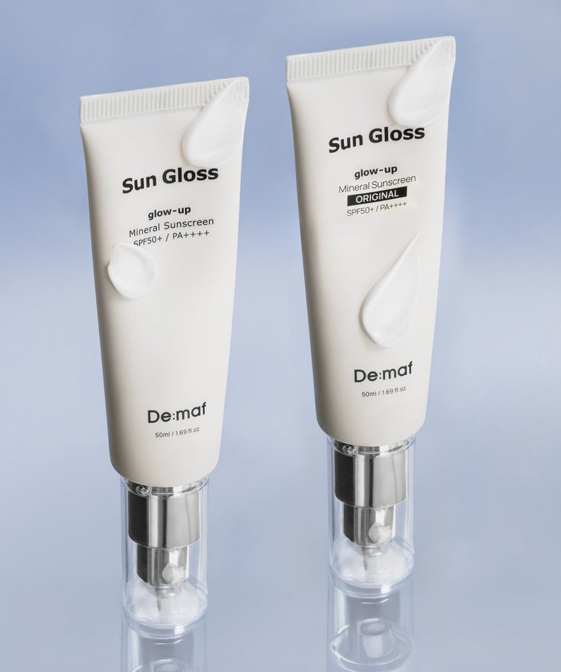 De:Maf Sun Gloss Glow Up Non-Glowing Sunscreen 50ml