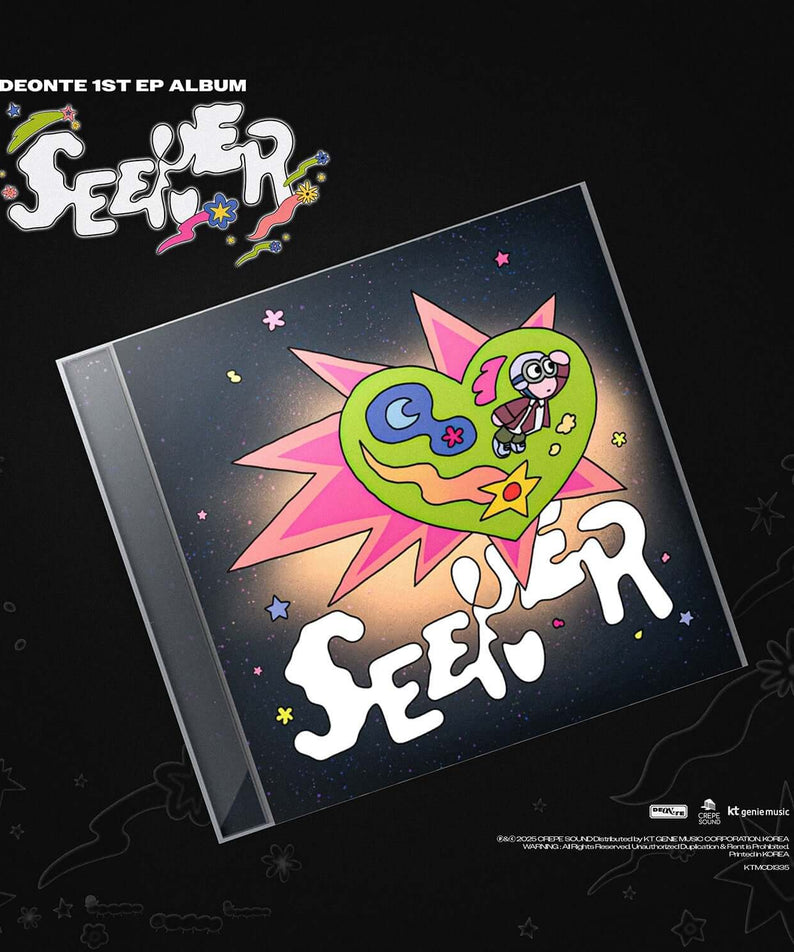 DEONTE - 1ST EP ALBUM [SEEKER] - Kpop Album | Kool Seoul - Buy Kpop Albums Online