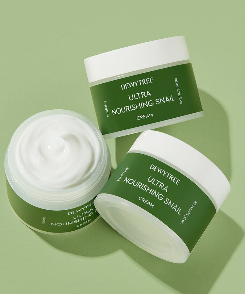 DEWYTREE Ultra Nourishing Snail Cream 80ml | Kool Seoul