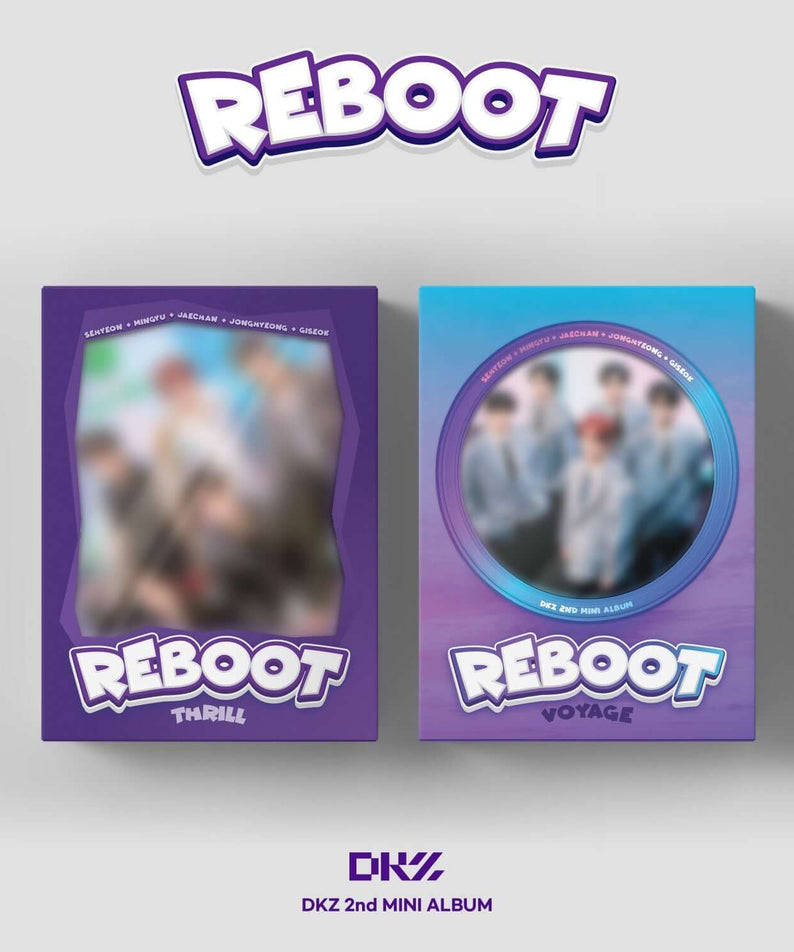 DK - 2nd Mini Album [REBOOT] (Set of 2) - Kpop Album | Kool Seoul - Buy Kpop Albums Online