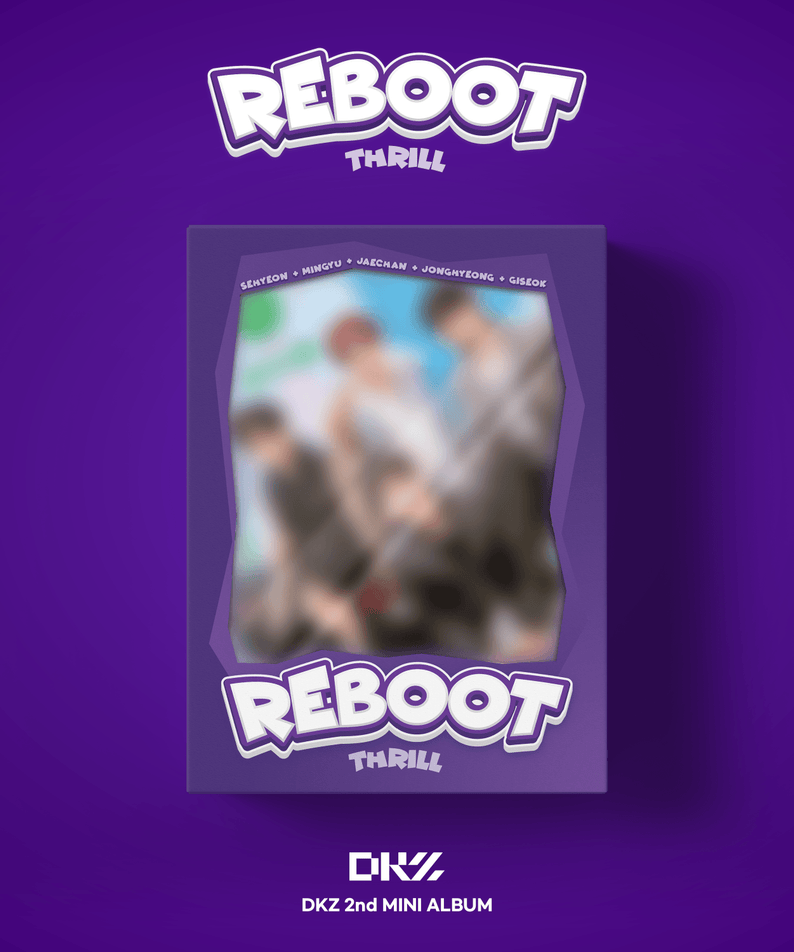 DK - 2nd Mini Album [REBOOT] (THRILL ver.) - Kpop Album | Kool Seoul - Buy Kpop Albums Online