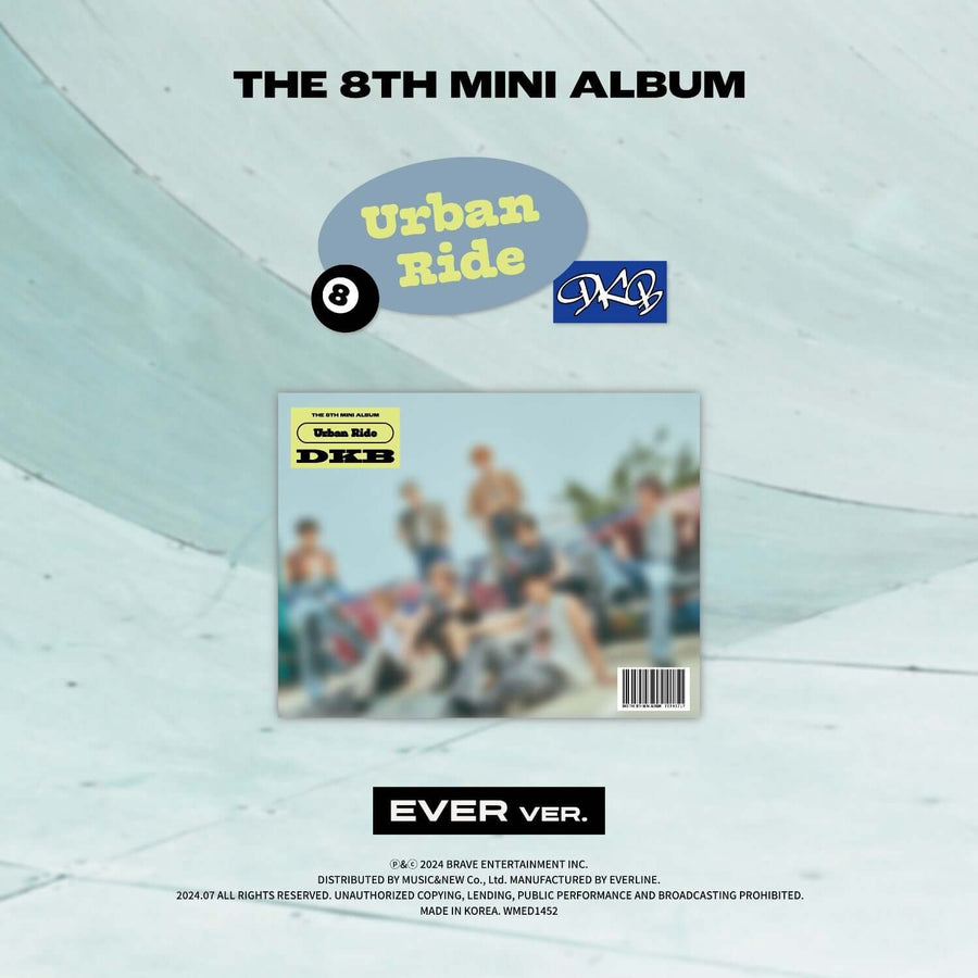 Dkb - 8th Mini Album [Urban Ride] (Ever Ver.) - Kpop Album