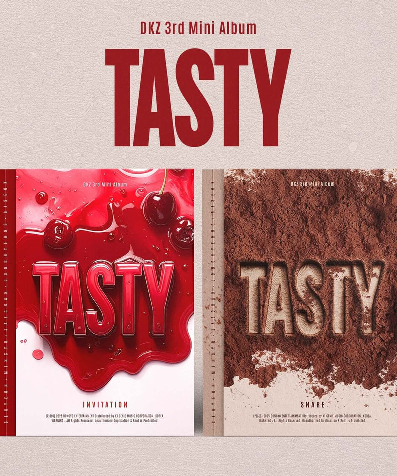 DKZ - 3rd Mini Album [TASTY] (2 SET) - Kpop Album | Kool Seoul - Buy Kpop Albums Online