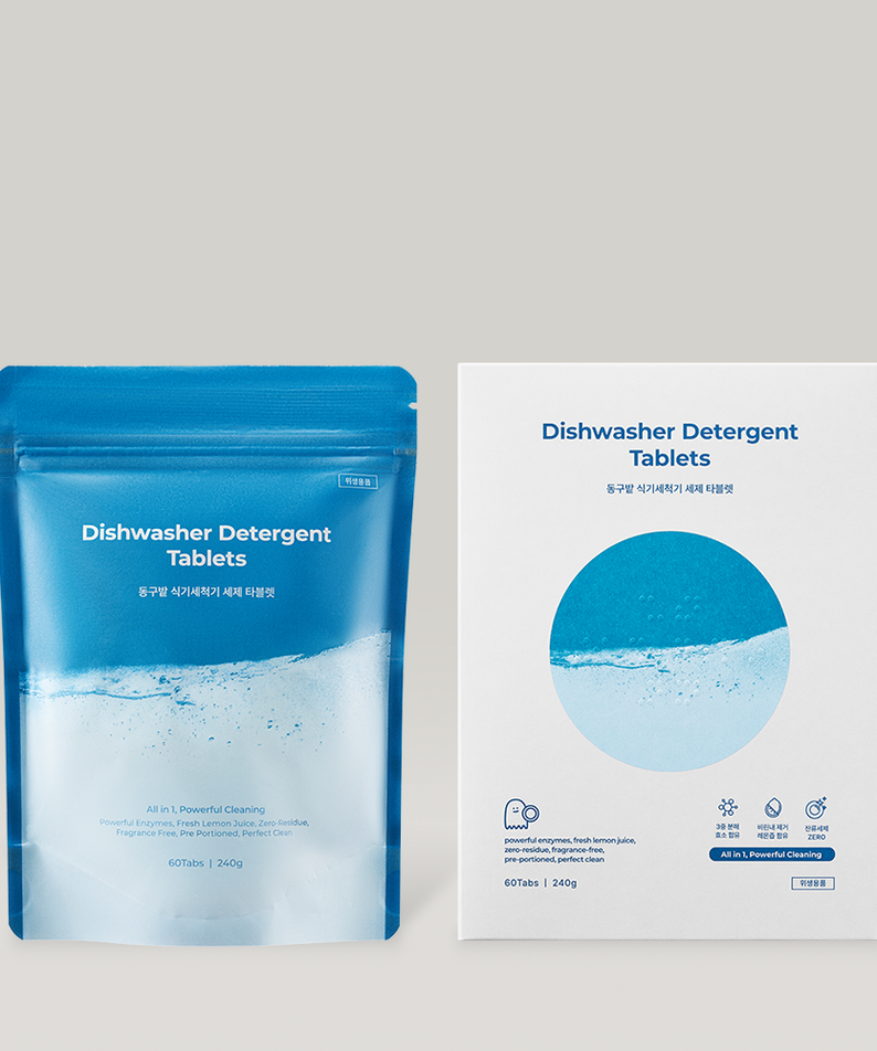 DONGGUBAT Dishwasher Detergent Tablets 60 240g packaging front view