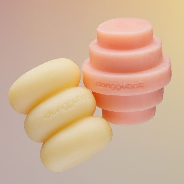 DONGGUBAT Eau De Toilette Object Perfume Bar Mellow Rosa Garden 150g in soft pastel colors
