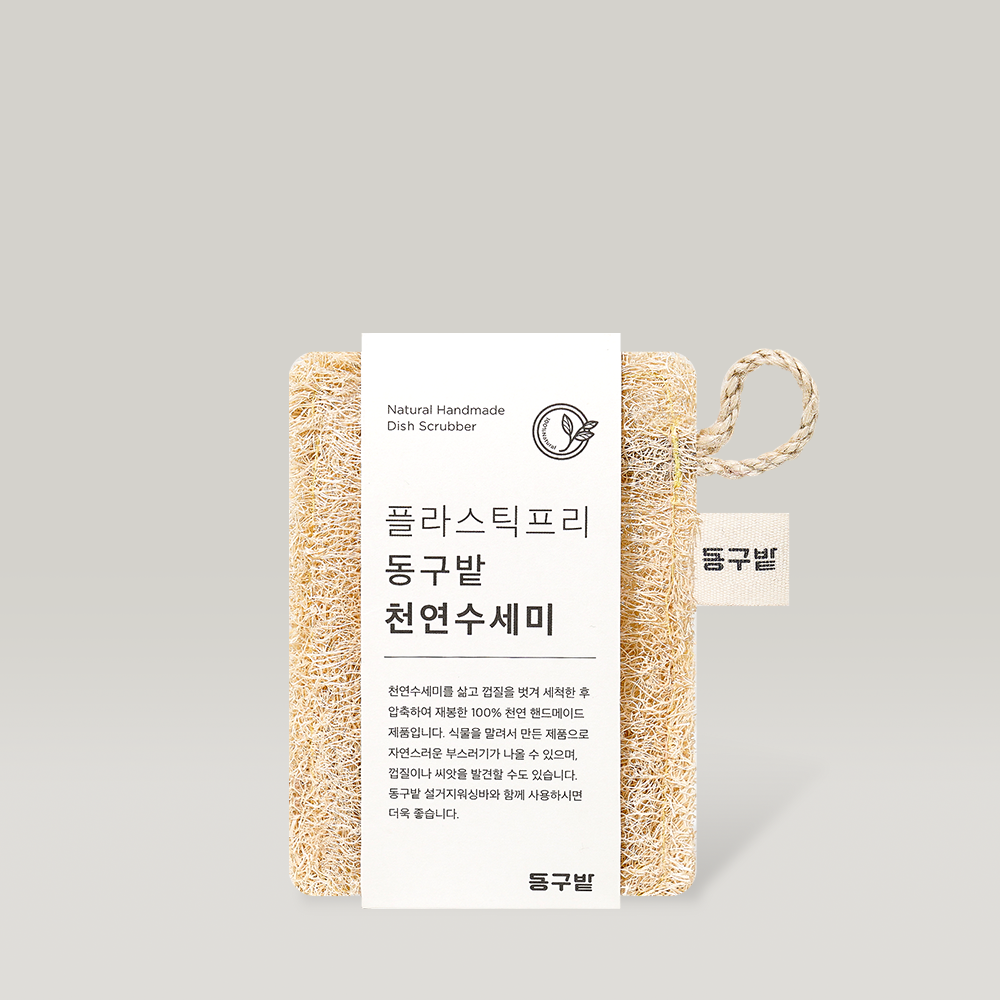 DONGGUBAT Susemi Basic Type dish scrubber displayed against a neutral background, featuring eco-friendly materials and design.