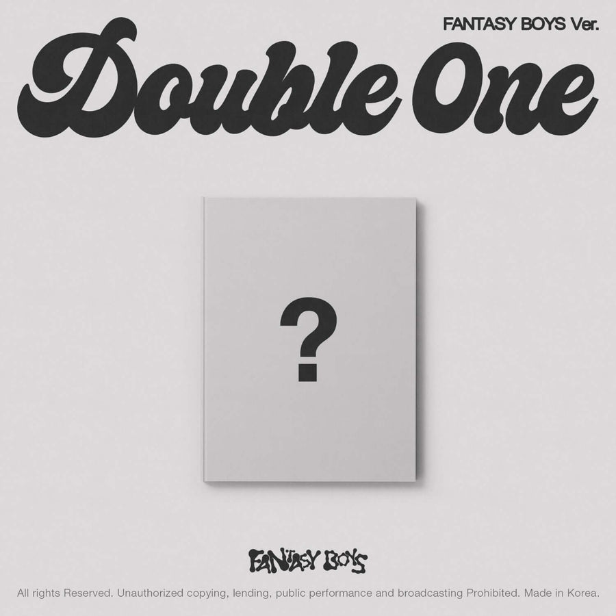 Double 0ne - 1st Album [Xpert] (Fantasy Boys Ver.) - Kpop Album