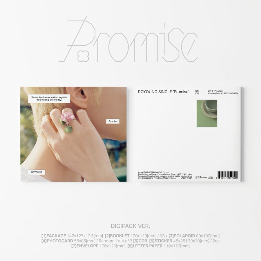 Doyoung - [Promise] (Digipack Ver.) - Kpop Album