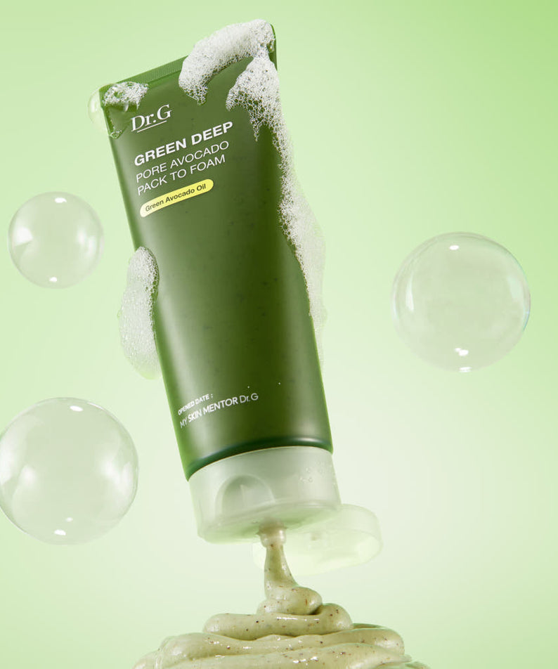 Dr.G Green Deep Pore Avocado Pack-To-Foam 150mL