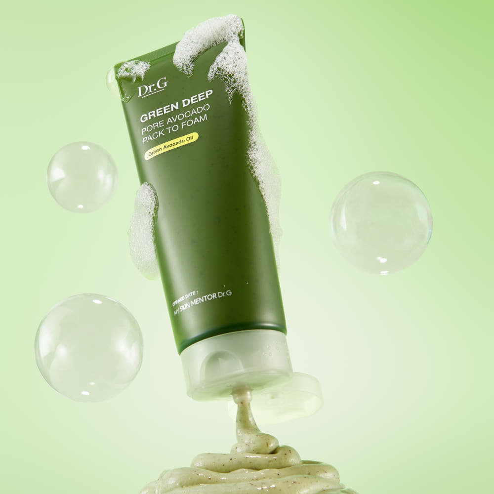 Dr.G Green Deep Pore Avocado Pack-To-Foam 150mL