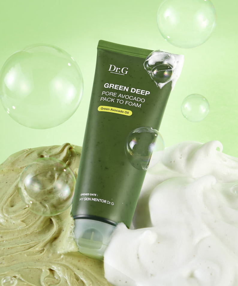 Dr.G Green Deep Pore Avocado Pack-To-Foam 150mL