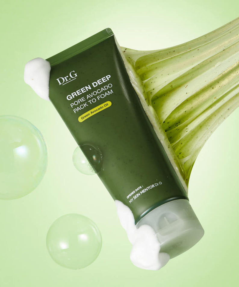 Dr.G Green Deep Pore Avocado Pack-To-Foam 150mL