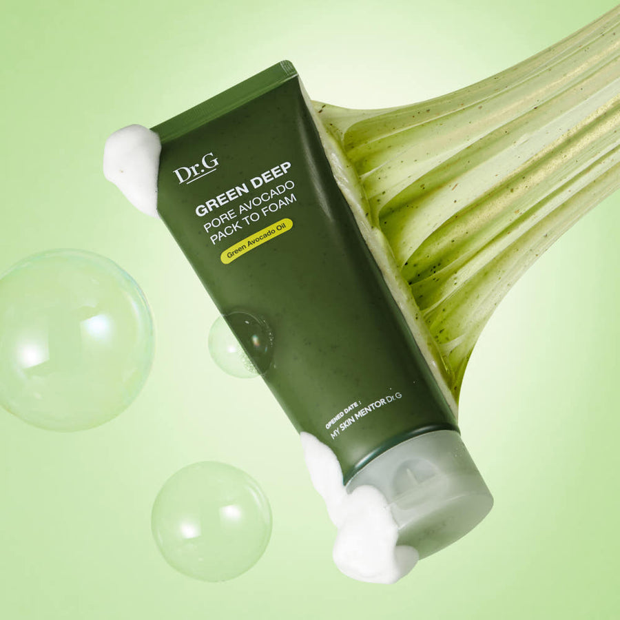 Dr.G Green Deep Pore Avocado Pack-To-Foam 150mL