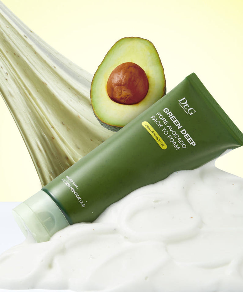 Dr.G Green Deep Pore Avocado Pack-To-Foam 150mL