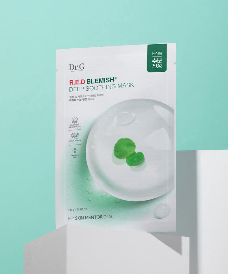 Dr.G Red Blemish Deep Soothing Mask 10P
