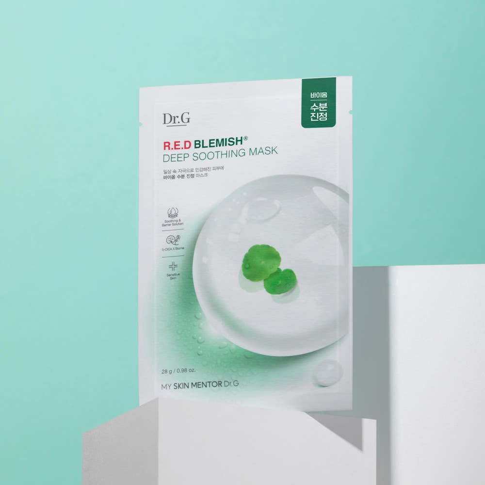 Dr.G Red Blemish Deep Soothing Mask 10P