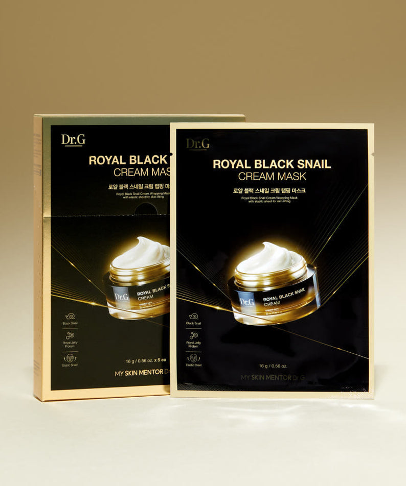 Dr.G Royal Black Snail Cream Mask 10P