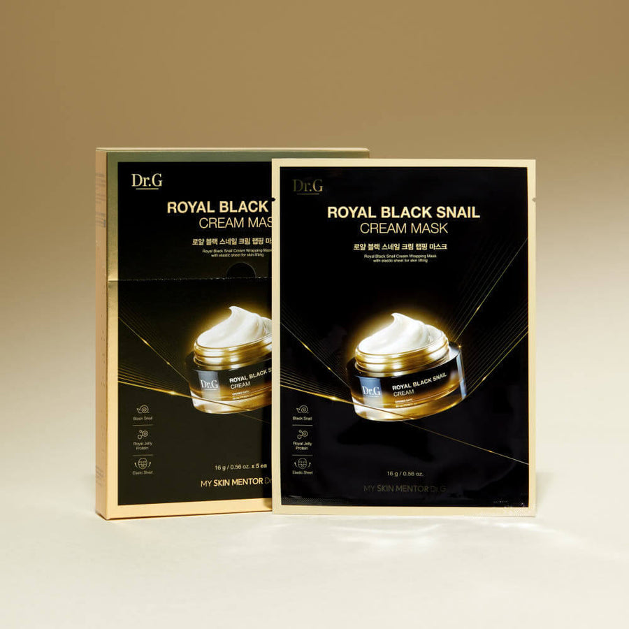 Dr.G Royal Black Snail Cream Mask 10P