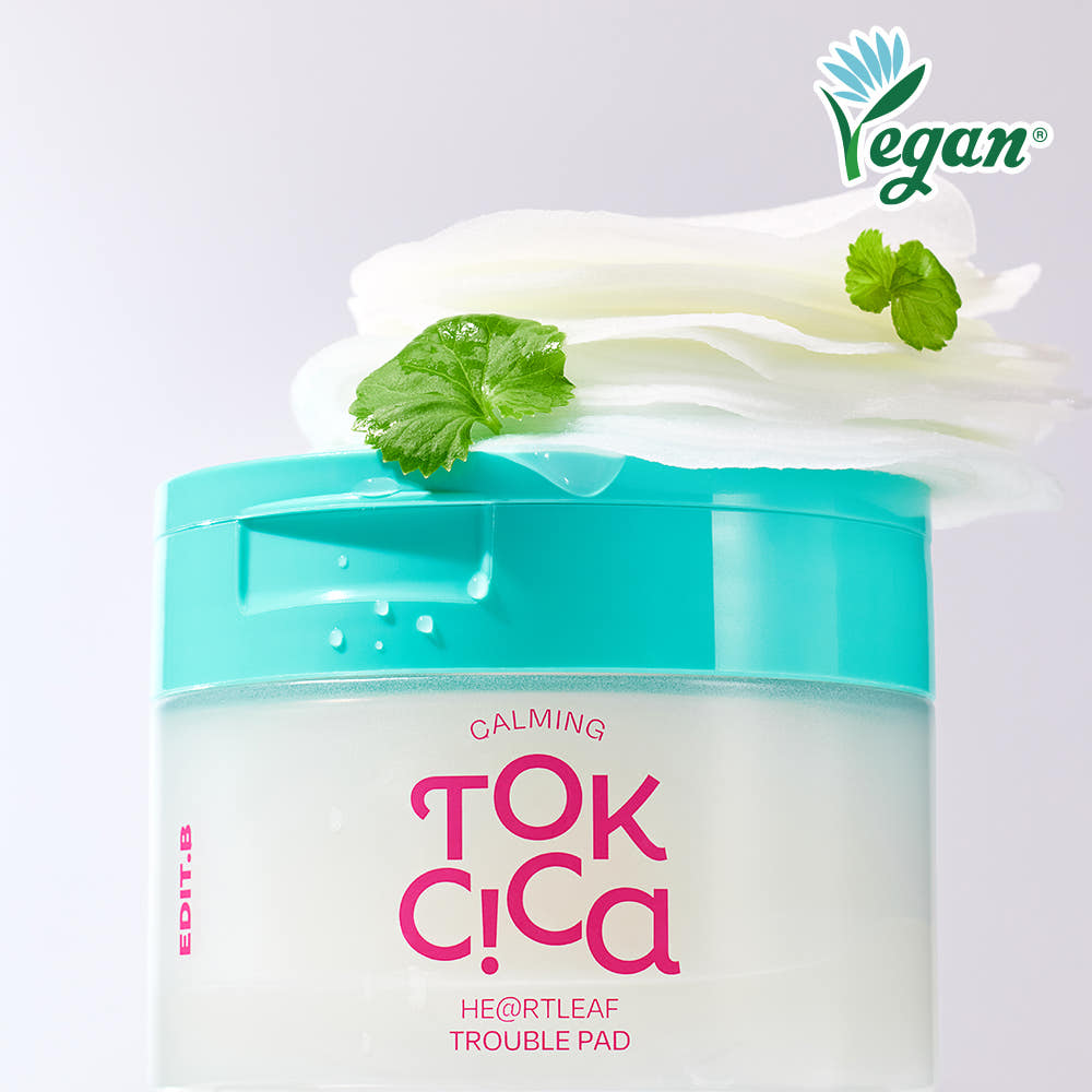 Edit.B Calming Tok Cica Heartleaf Trouble Pad 70p 160ml