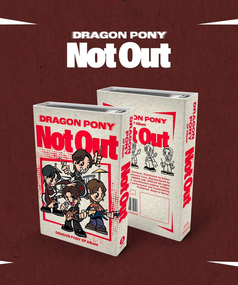 DRAGON PONY - EP [Not Out] (NEMO) - Kpop Album | Kool Seoul - Buy Kpop Albums Online