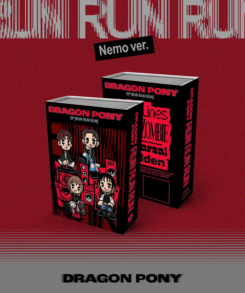DRAGON PONY - [RUN RUN RUN] (NEMO ALBUM) - Kpop Album | Kool Seoul - Buy Kpop Albums Online