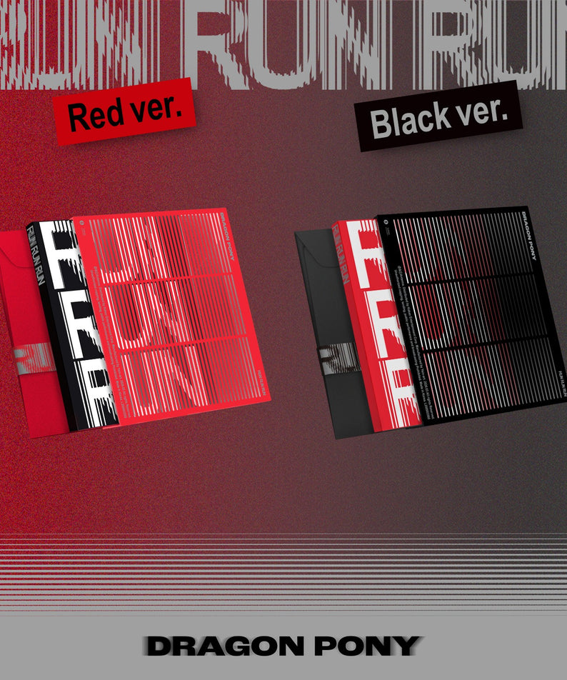 DRAGON PONY - [RUN RUN RUN] (SET VER.) - Kpop Album | Kool Seoul - Buy Kpop Albums Online